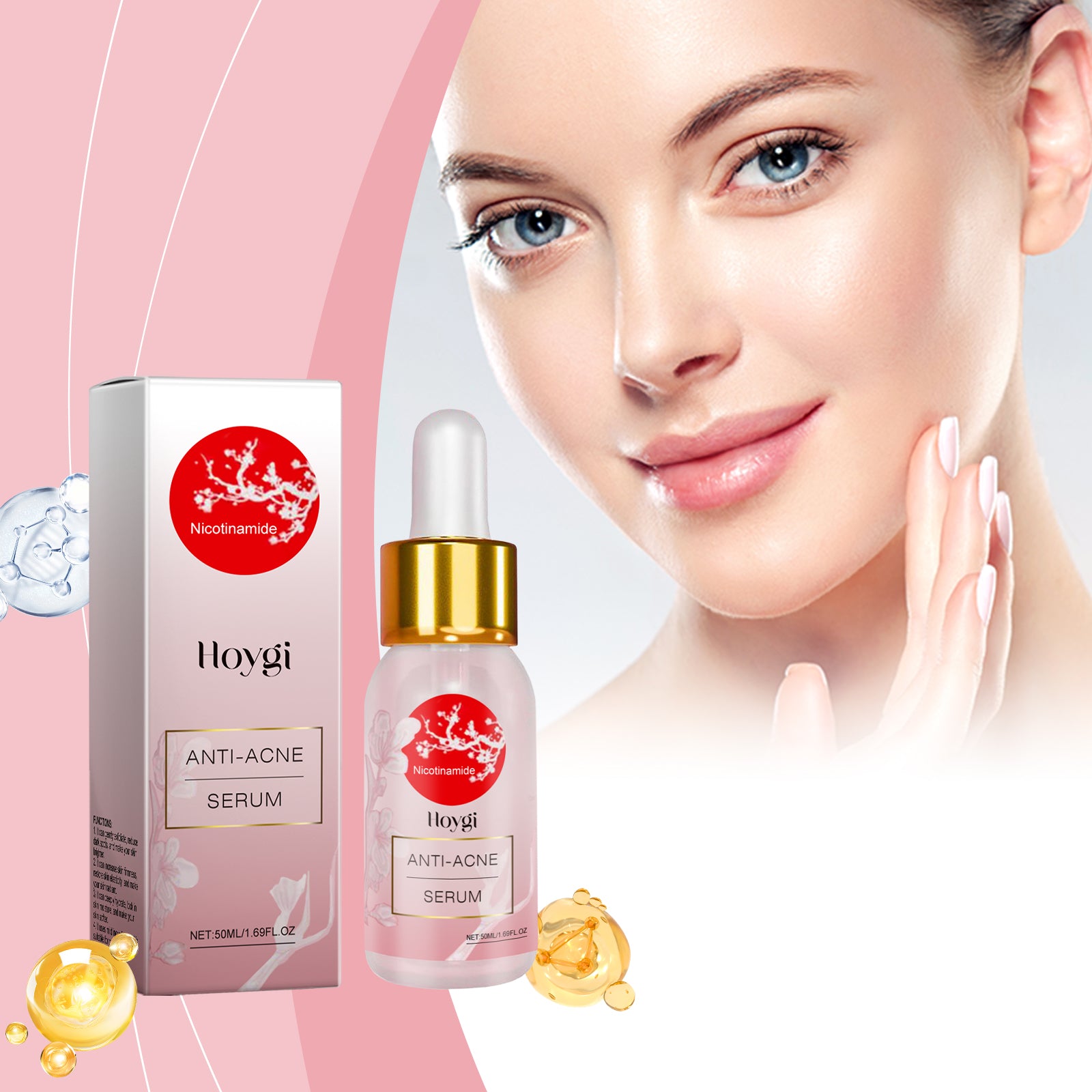 niacin amide anti-acne face serum