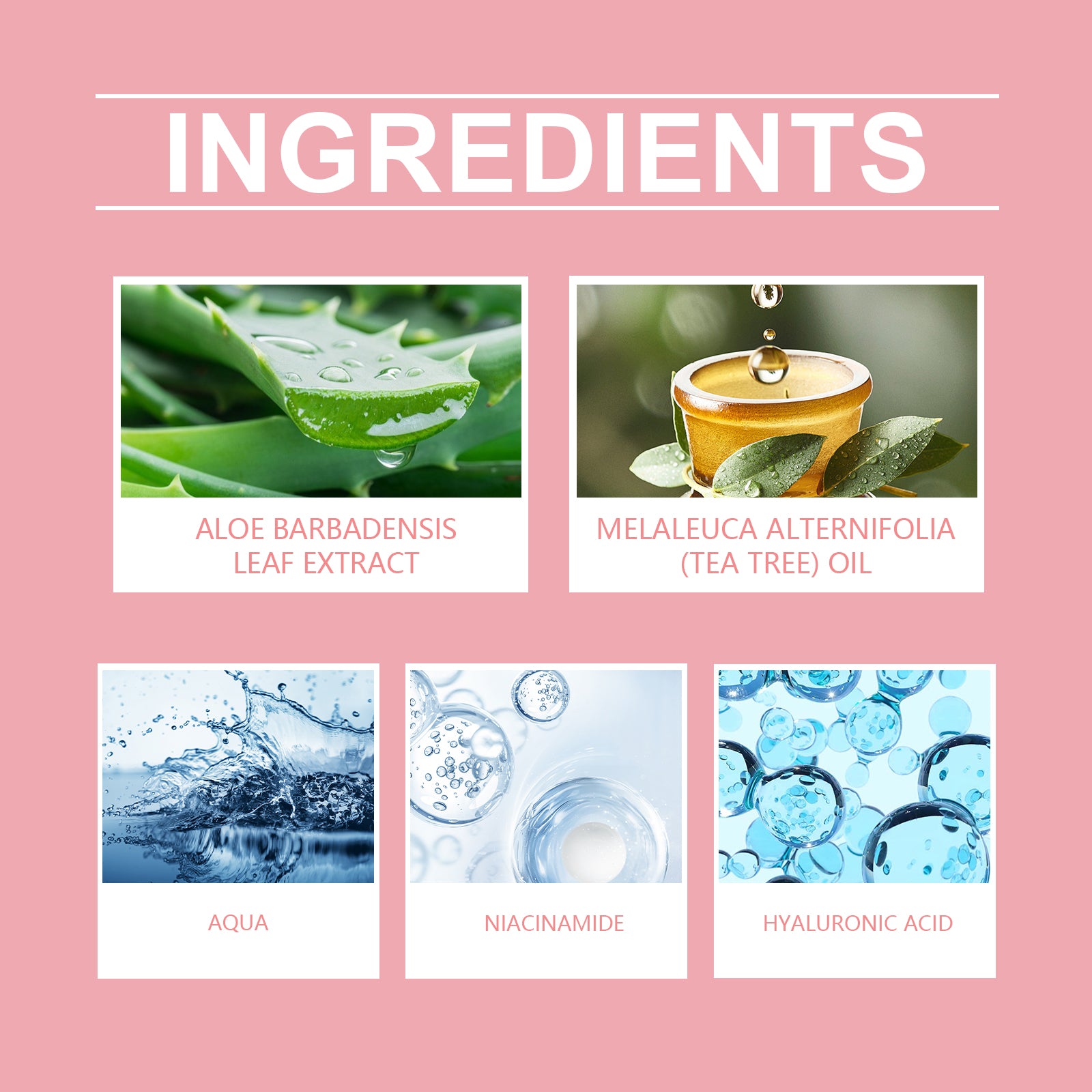 niacin amide anti-acne face serum